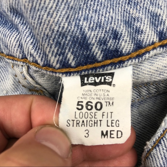 Vintage Levi’s 560 High Waist wedgie fit Jeans - Picture 8 of 8